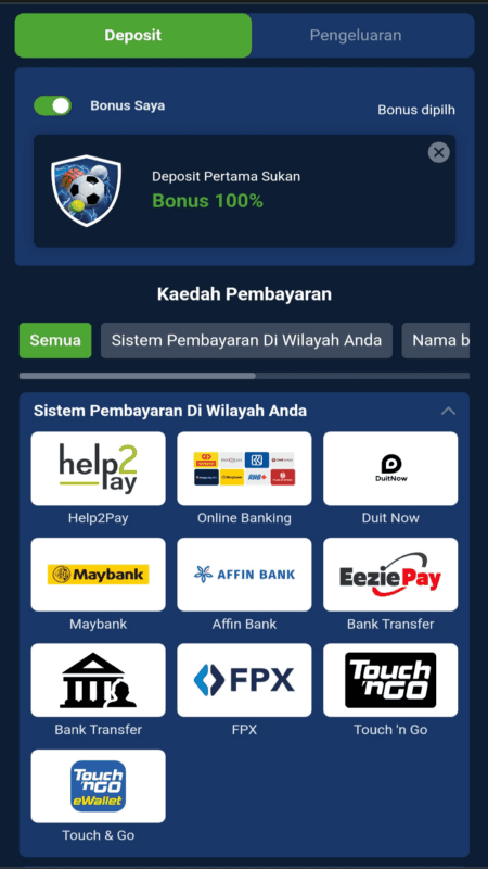 20bet deposit
