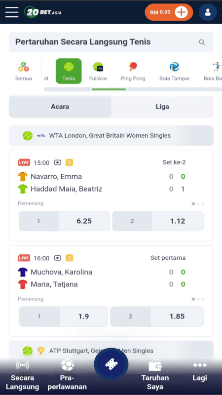 20bet live