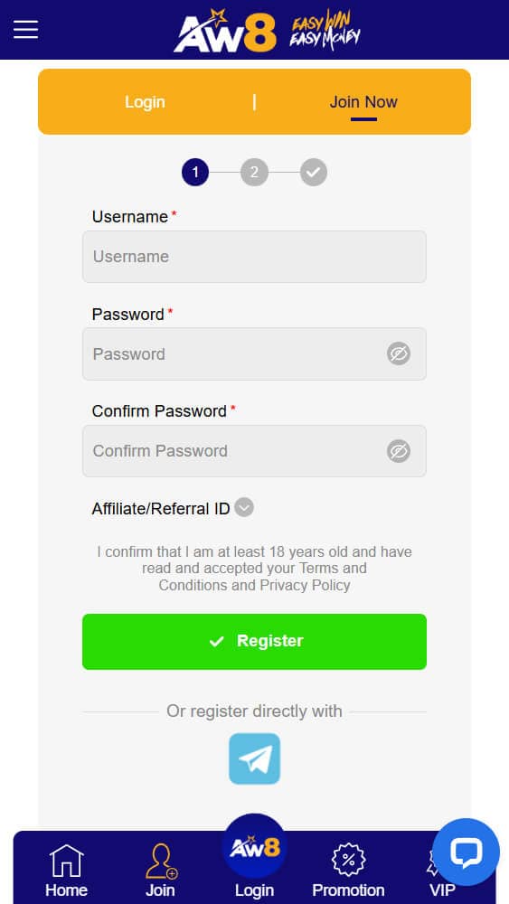 AW8 Register