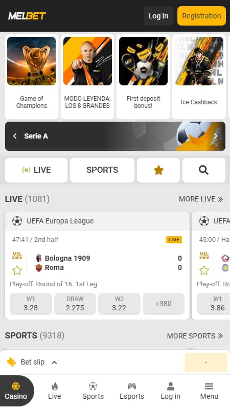 MelBet bookmaker in Malaysia