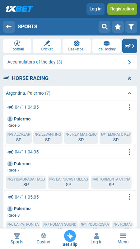 1xBet Horse Racing Betting in Malaysia 