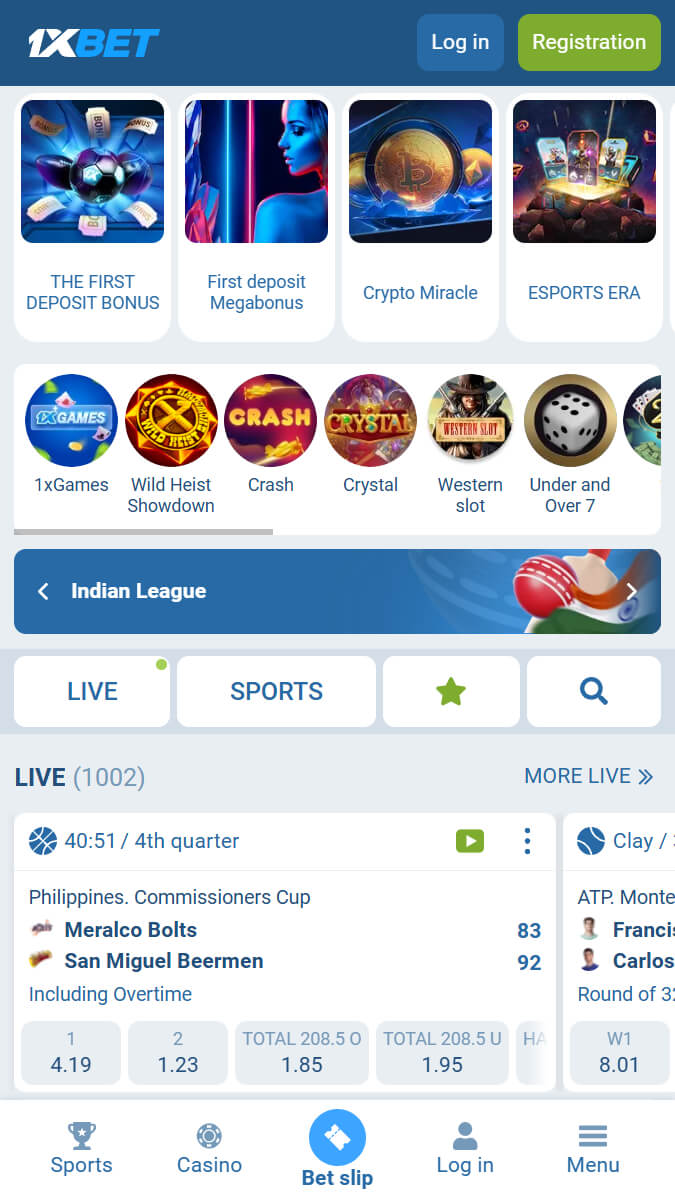 1xBet Boxing Betting Site
