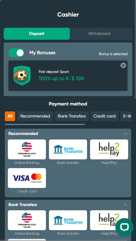 ivibet payments