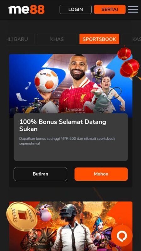 Pengatur Taruh Me88 di Malaysia
