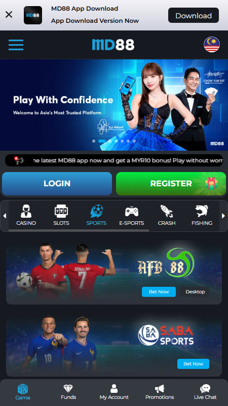 MD88 Malaysia Sports Betting