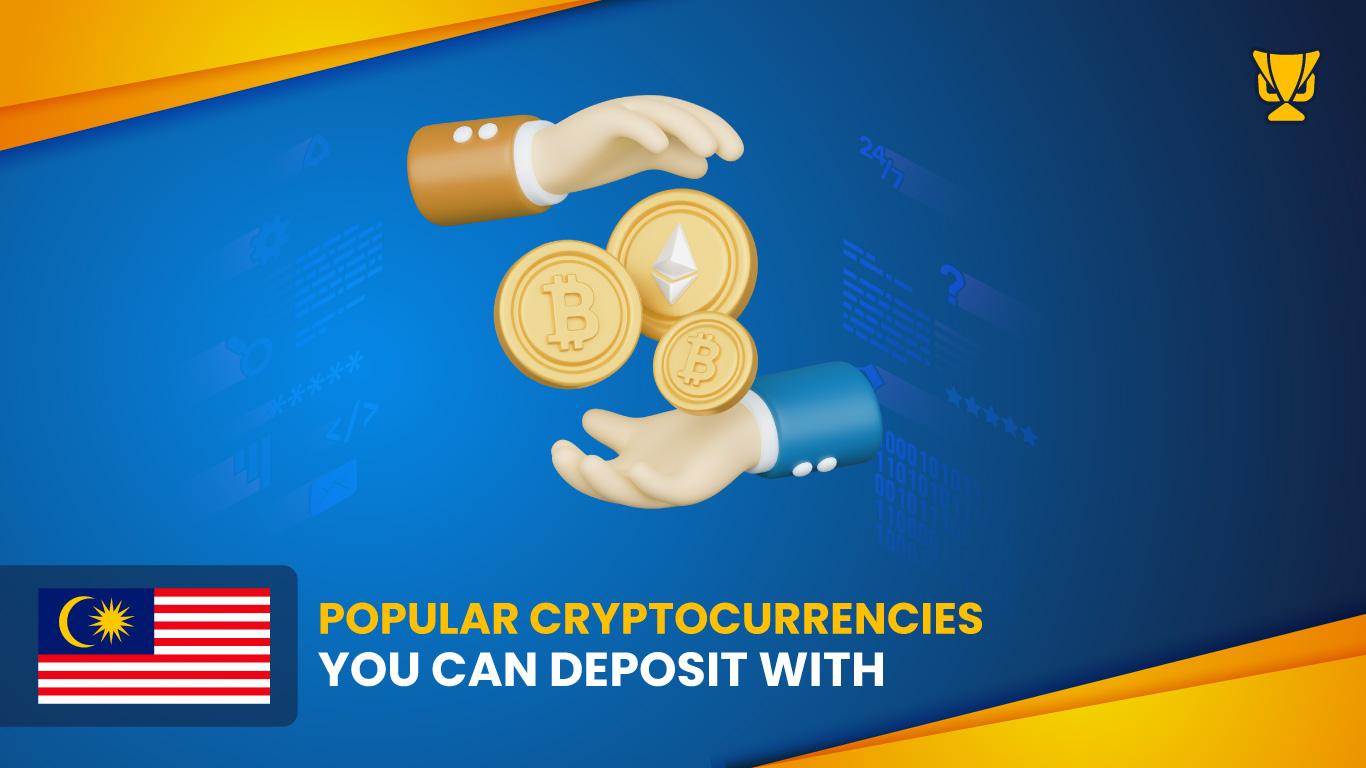 Popular Cryptocurrencies you can deposit with